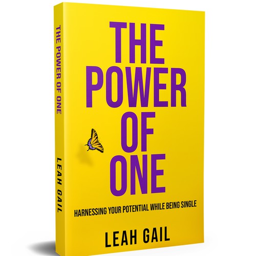 Need an impactful book cover for self-help book targeted at women Design by yonkaz C&C