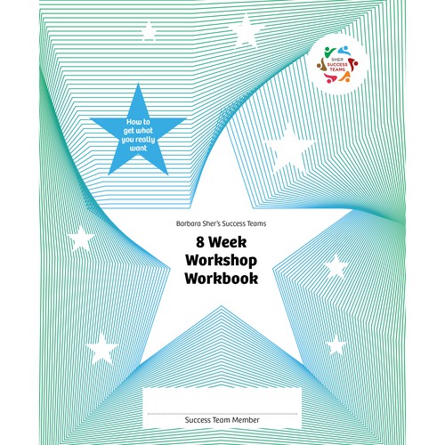 Workbook front cover for adults with big dreams - make me smile Design by Wolferstan