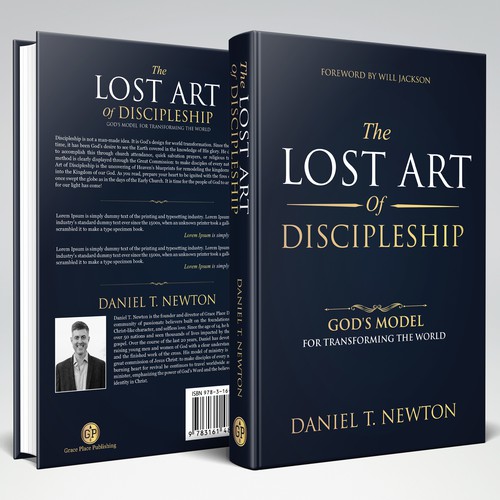 Life-Changing Book for Leaders & Young Adults: "The Lost Art of Discipleship" Design by @Ikrima_ArtStudio