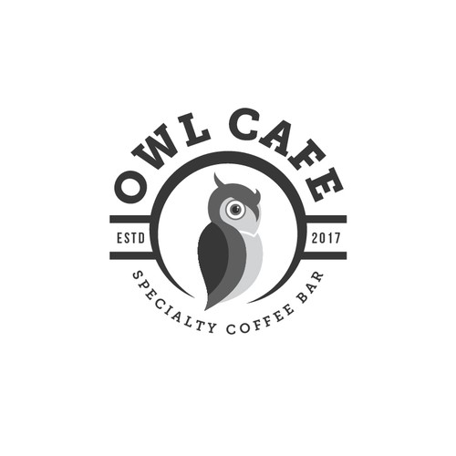 a new coffee shop logo design "owl cafe" Diseño de The Last Hero™