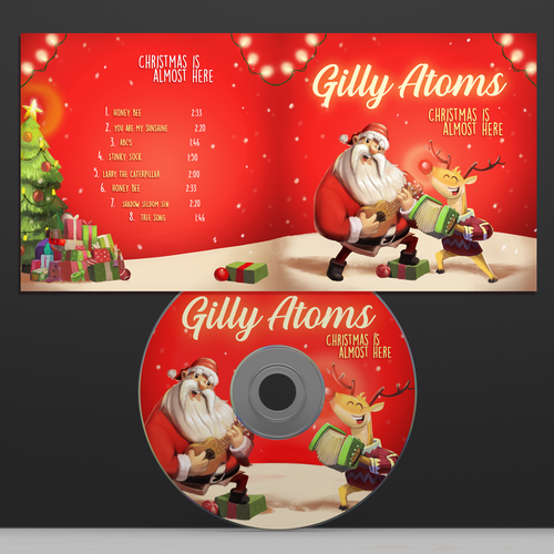 Design di Make artwork for my kids Christmas CD! di Manzanocoli