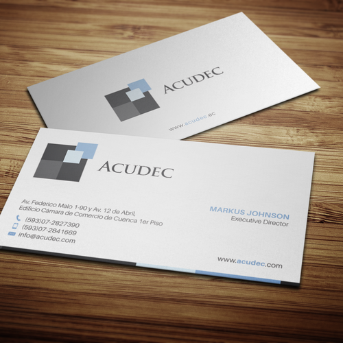Business card contest entry by sashadesigns
