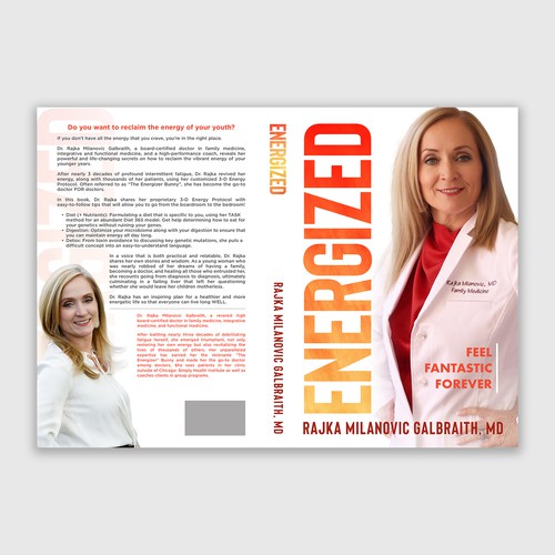 Design a New York Times Bestseller E-book and book cover for my book: Energized Design by mr.red