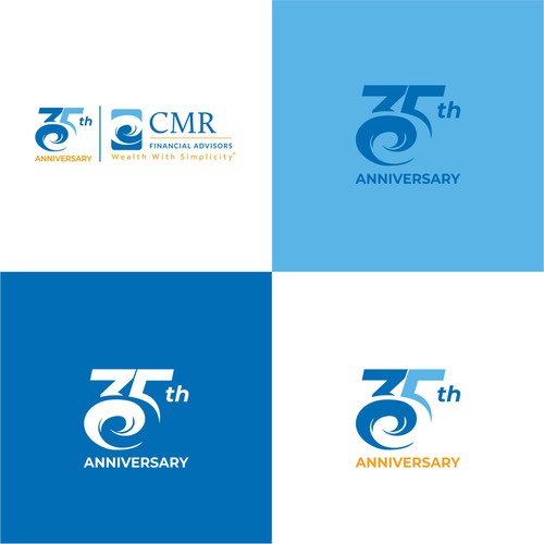 35th Anniversary Logo Design by NyantoSani