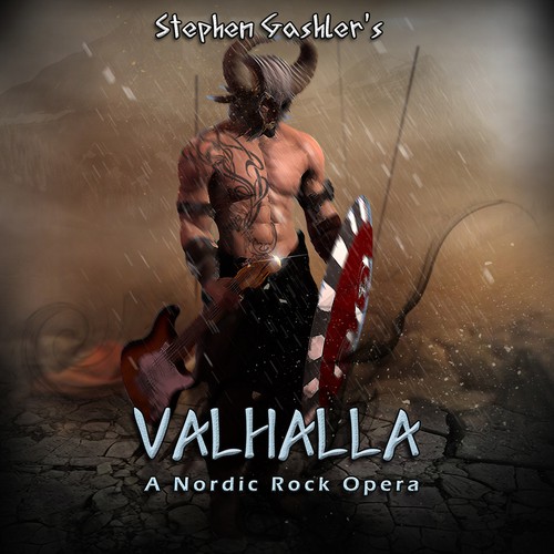 Designs Valhalla A Nordic Rock Opera (viking rock album cover