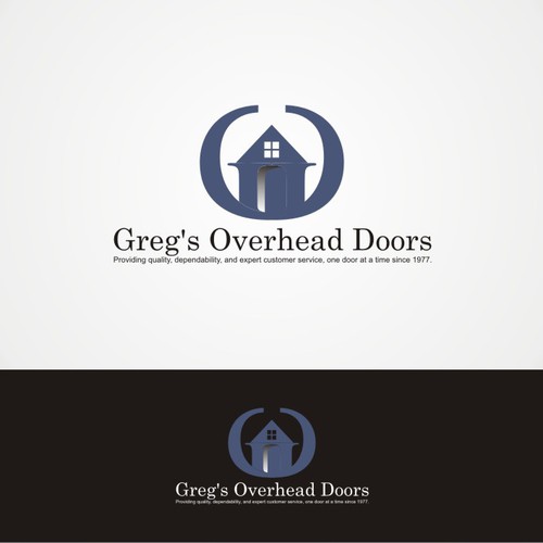 Help Greg's Overhead Doors with a new logo Ontwerp door code12
