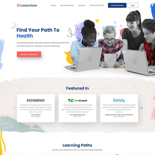 Gamified Health & Wellness Education Platform for Schools Design by Jasmin_A