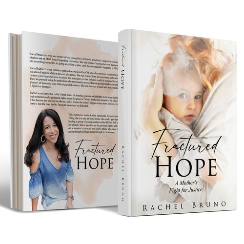 Fractured Hope Book cover Design by Iva23