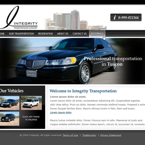 Airport Transportation Service - Uncoded Template - $210 Design by hbjerkenes