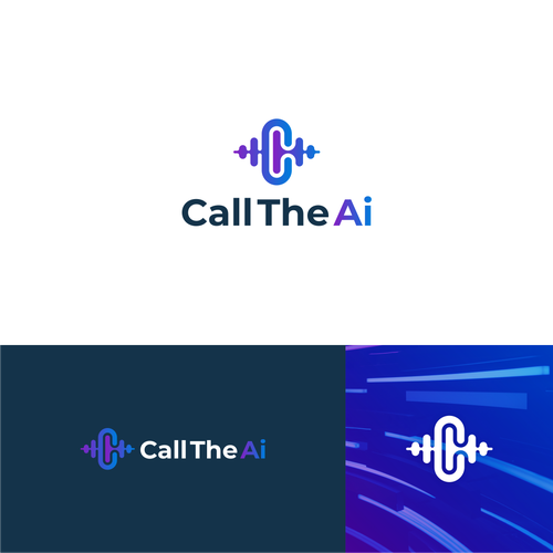 AI Communication Logo Design by Lucky.B