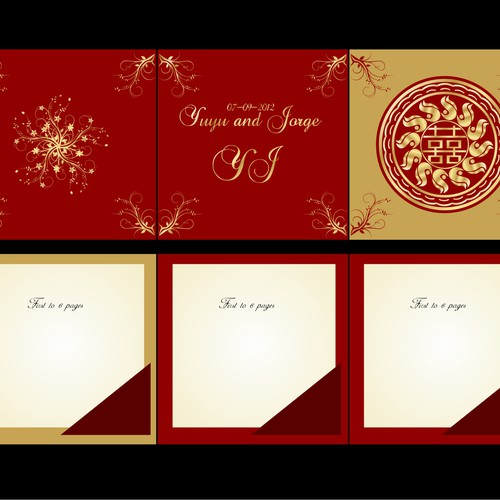 Wedding invitation card design needed for Yuyu & Jorge Diseño de doarnora