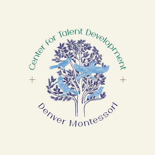 CTD+ Denver Montessori Rebrand Design by Onefox design