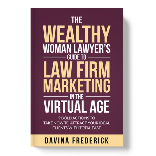 Design a great business book cover that conveys authority and clarity Design by TopHills