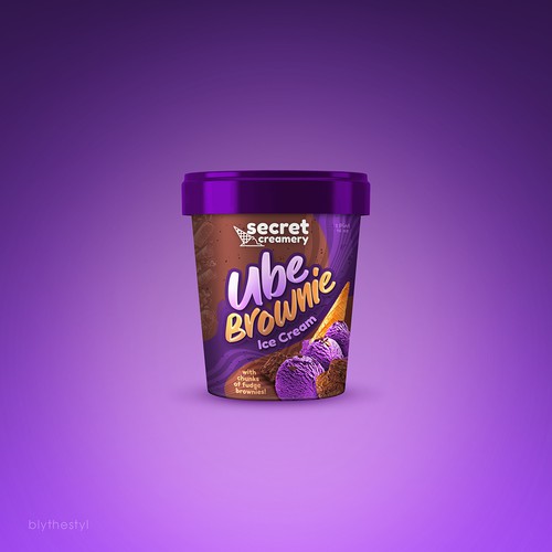 Ice Cream Packaging for Ube Ice Cream Ontwerp door marketingmaster