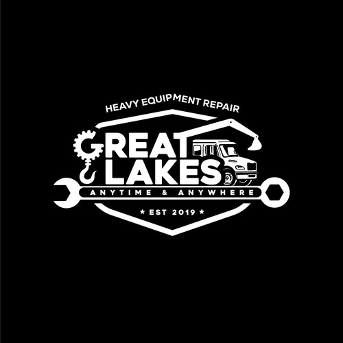 Creative design for heavy equipment repair in the state of Michigan Design by pixel_dezigns