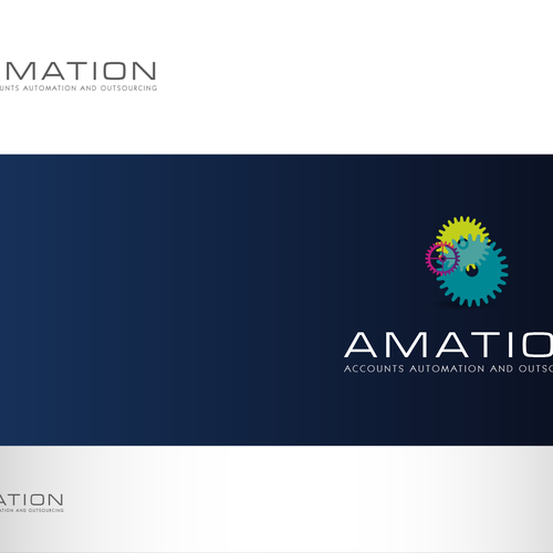 Create an impactful and forever lasting logo for Amation - Accounts Automation and Outsourcing Design by undrthespellofmars