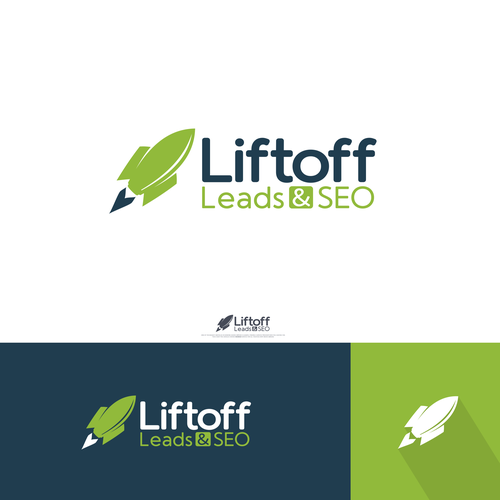 Logo and branding package: Liftoff Leads & SEO Design by InTuos Pro