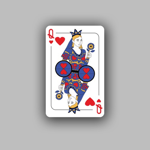 Original Artistic Poker Card Design Design by ⭐ilLuXioNist⭐