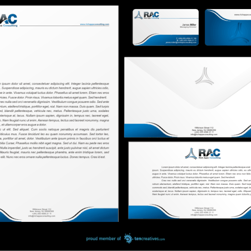 72 Hour Contest -- Rich Web App Company.. Design by ulahts