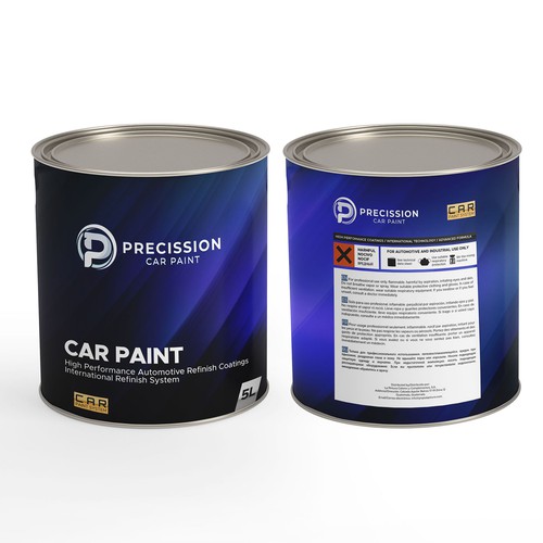 Label for Professional Automotive Refinish Products Design by Carlos Eng