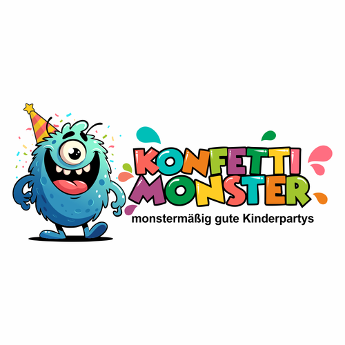 we need a fun logo for a kids party company Design by VictoryBlue