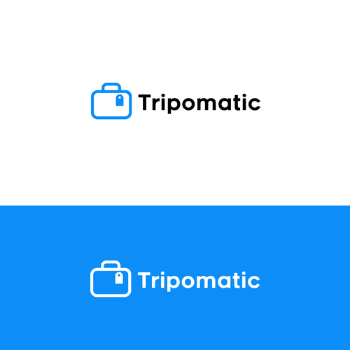 New logo for rebranding a trip planning app Design by #RDWN