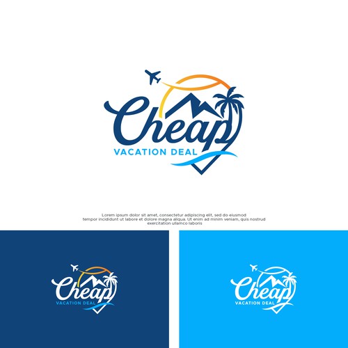 Modern online travel agency needs powerful eye catching logo Design by CliffKer