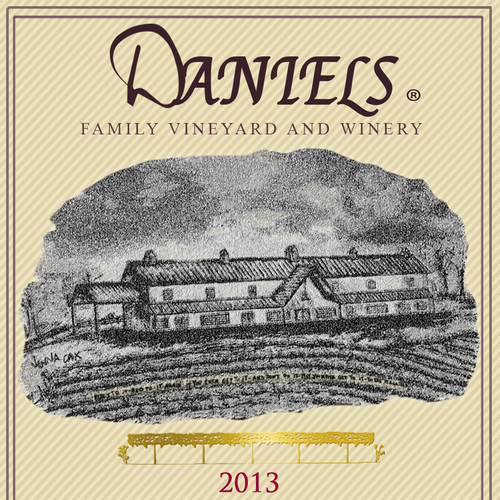 WINE LABEL FOR NEW WINERY - Classic, Traditional Design by Aaron Harden