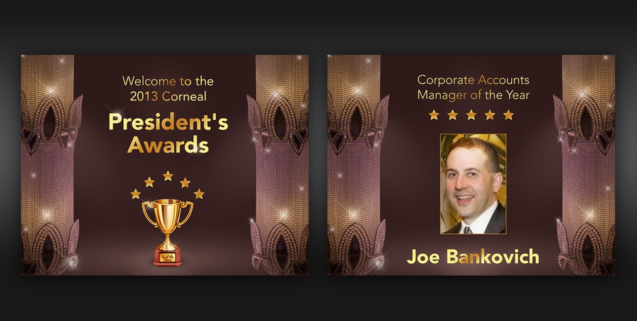 Powerpoint Template Award Presentation On Podium With - vrogue.co