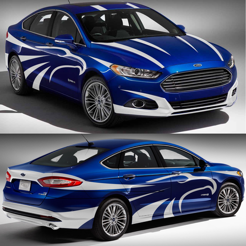 COOL AND STYLISH DESIGN FOR 2015 FORD FUSION | Car, truck or van wrap ...