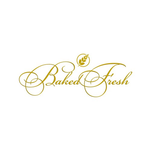 logo for Baked Fresh, Inc. Design by Zalo