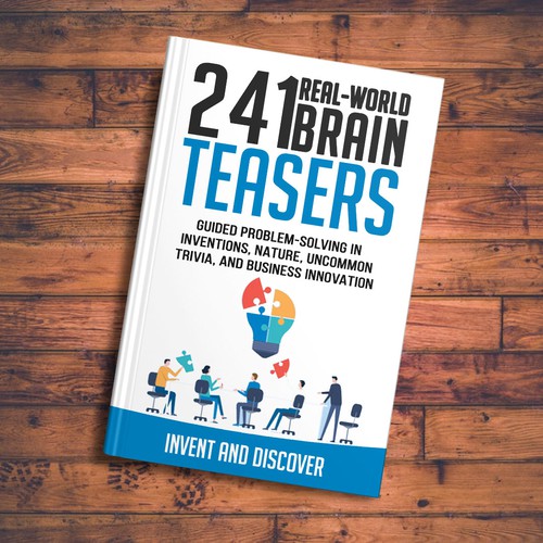 Book Cover - Creativity, Innovation, Inventions, Lateral thinking Design by Zahari Studio