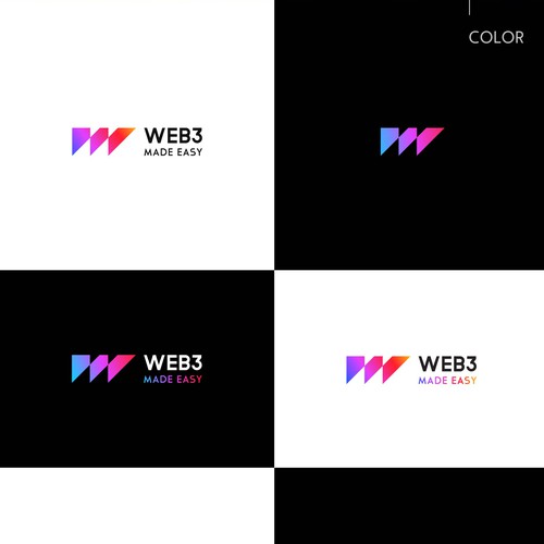 Web3 Brand Logo and Brand Guideline Design by Leka Waves