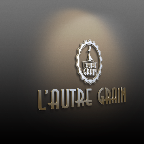 "Restaurant branché chic cosy à Bruxelles" winning Logo design by bluedots studio