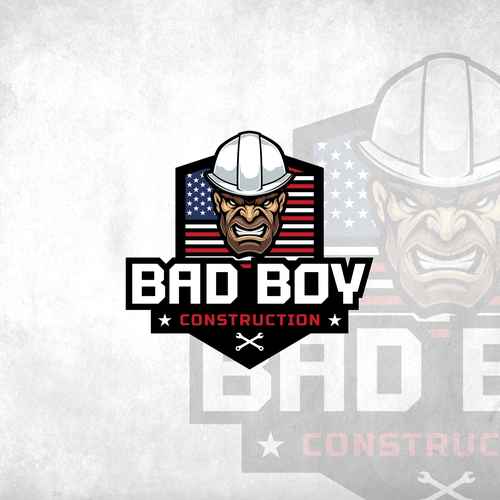 Bad Boy Logo for branding and apparel Design by GraphicRogue