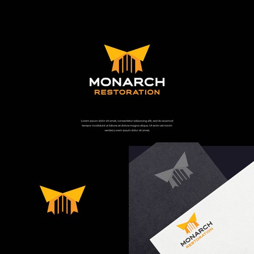 Design a modern clean logo package for a restoration company Design by Danny A