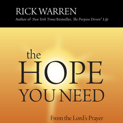 Design Rick Warren's New Book Cover Design by becca matthews