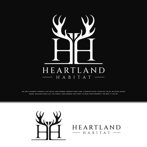 Heartland Habitat Logo Design Design by reiffal®