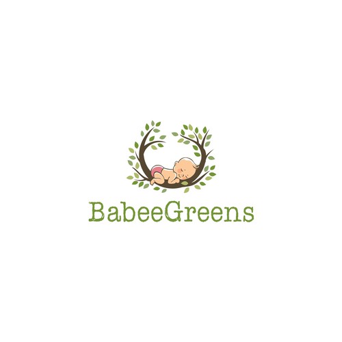 Logo Design for a Unique Organic Baby Products Company (Babee Greens) Design by ms.logolady