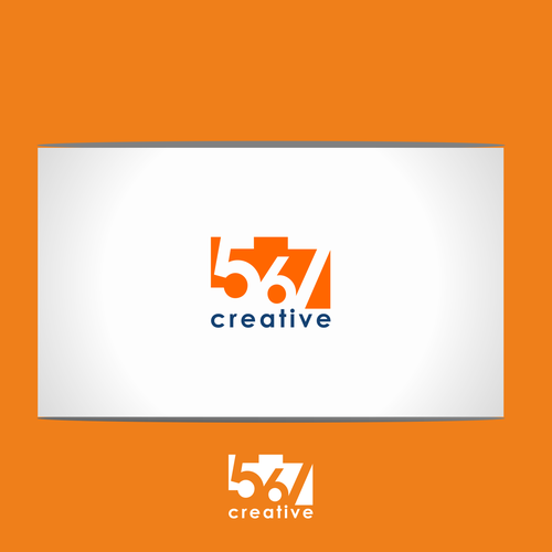 Create a logo to build an online brand around by using numbers. Design by stasiun_designs