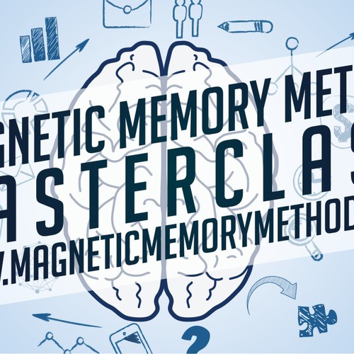 Course images for Memory Masterclass and Masterplan videos Design by erwintito