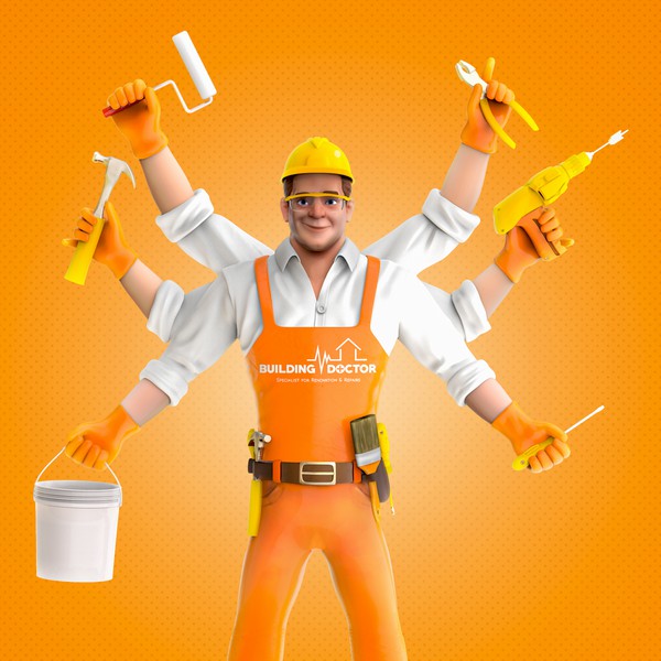 3d muscot character design for brand