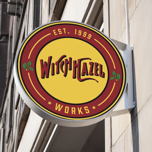 Witch Hazel Logo and Website Design