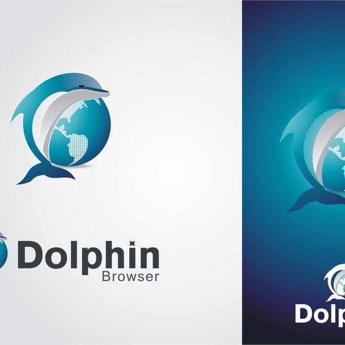 New logo for Dolphin Browser Design by miracle arts