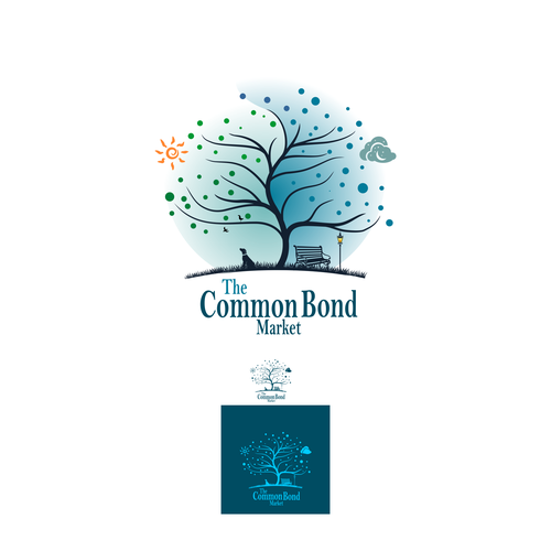 New logo for an expanding natural food store! Design by nenk-O