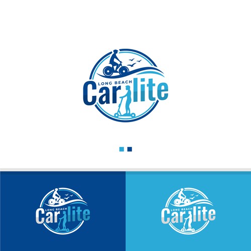 Logo for Car-Lite Long Beach (California -- USA) Design by StudioJack