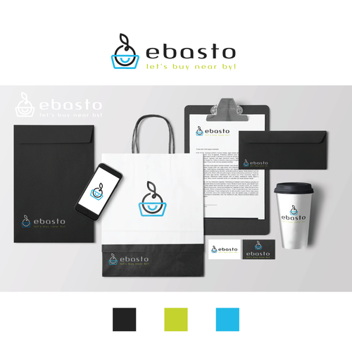 ebasto - local ecommerce platform for grocers - is looking for a luxury logo and style guide Design by Maya984