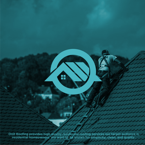 Create a recognizable and clean logo for a high end roofing company Design by CostinLogopus