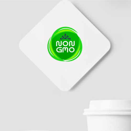 Food Packaging NON-GMO Logo Design réalisé par i-ali