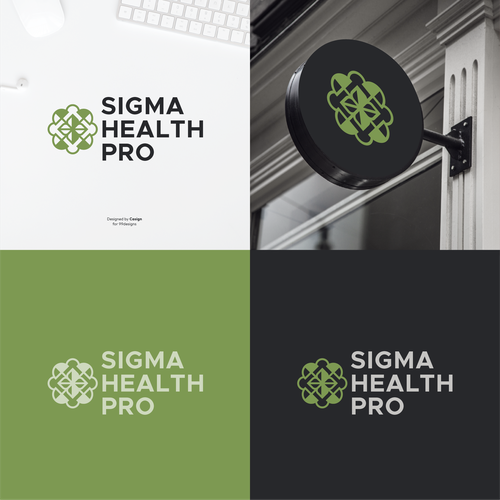 Sigma Health Pro Logo Design by casign